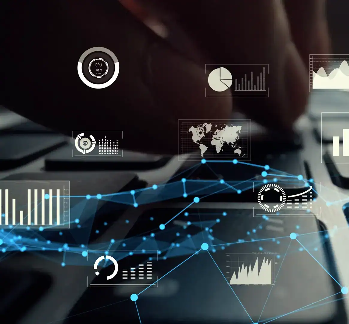 Dynamische Datenvisualisierung für Unternehmen.