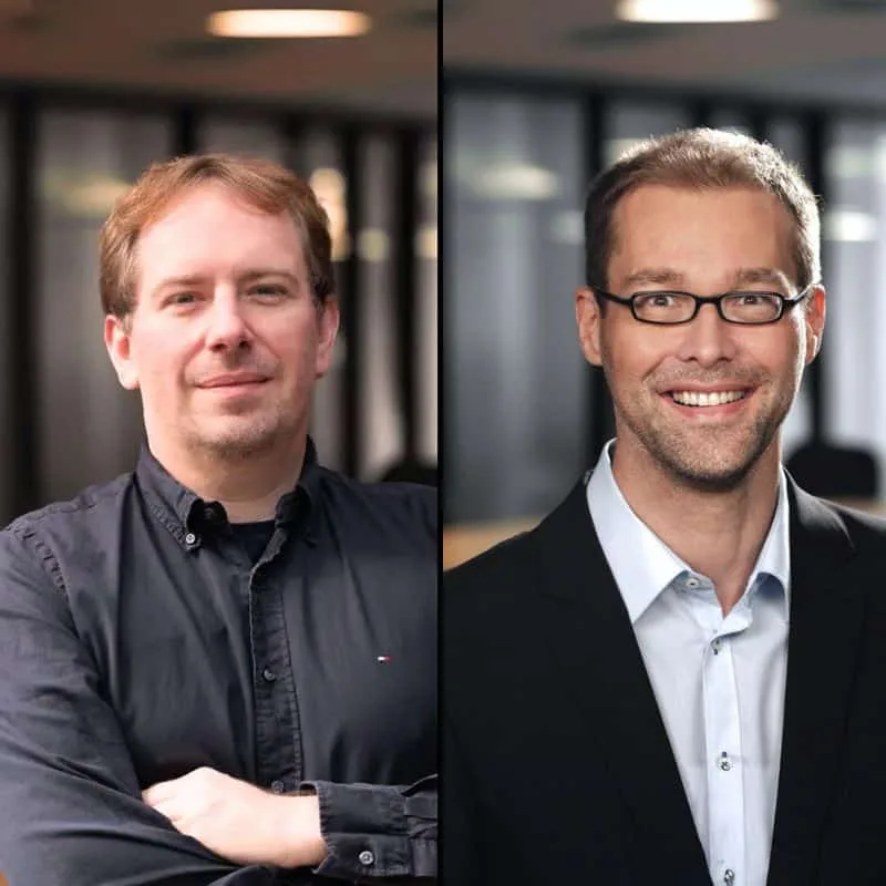 Florian Seiler und Detlef Bruns, Ansprechpartner bei Redefine IT